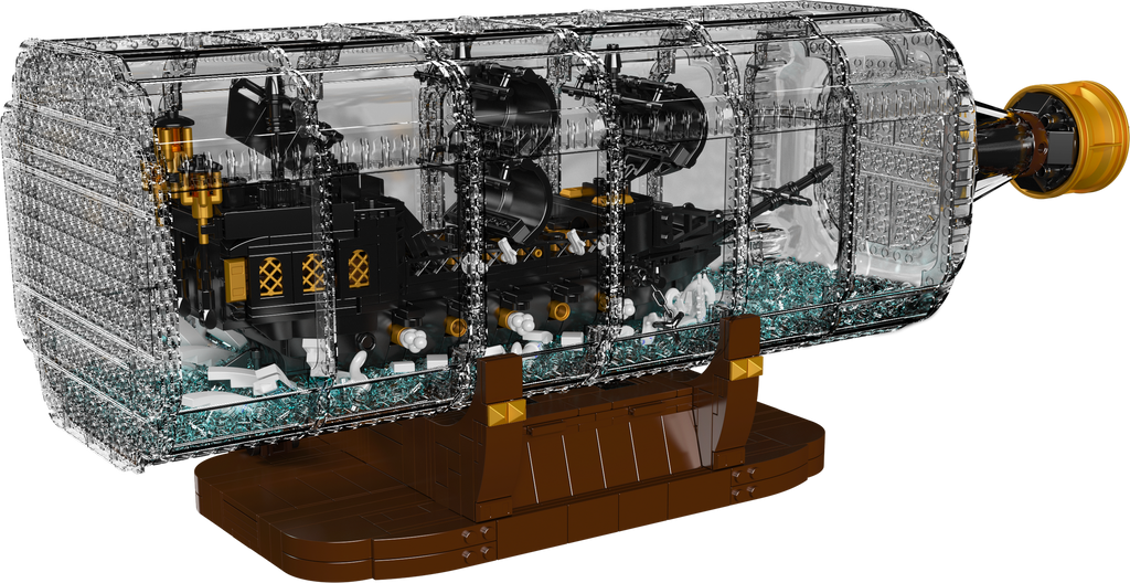 Black Pearl in a Bottle