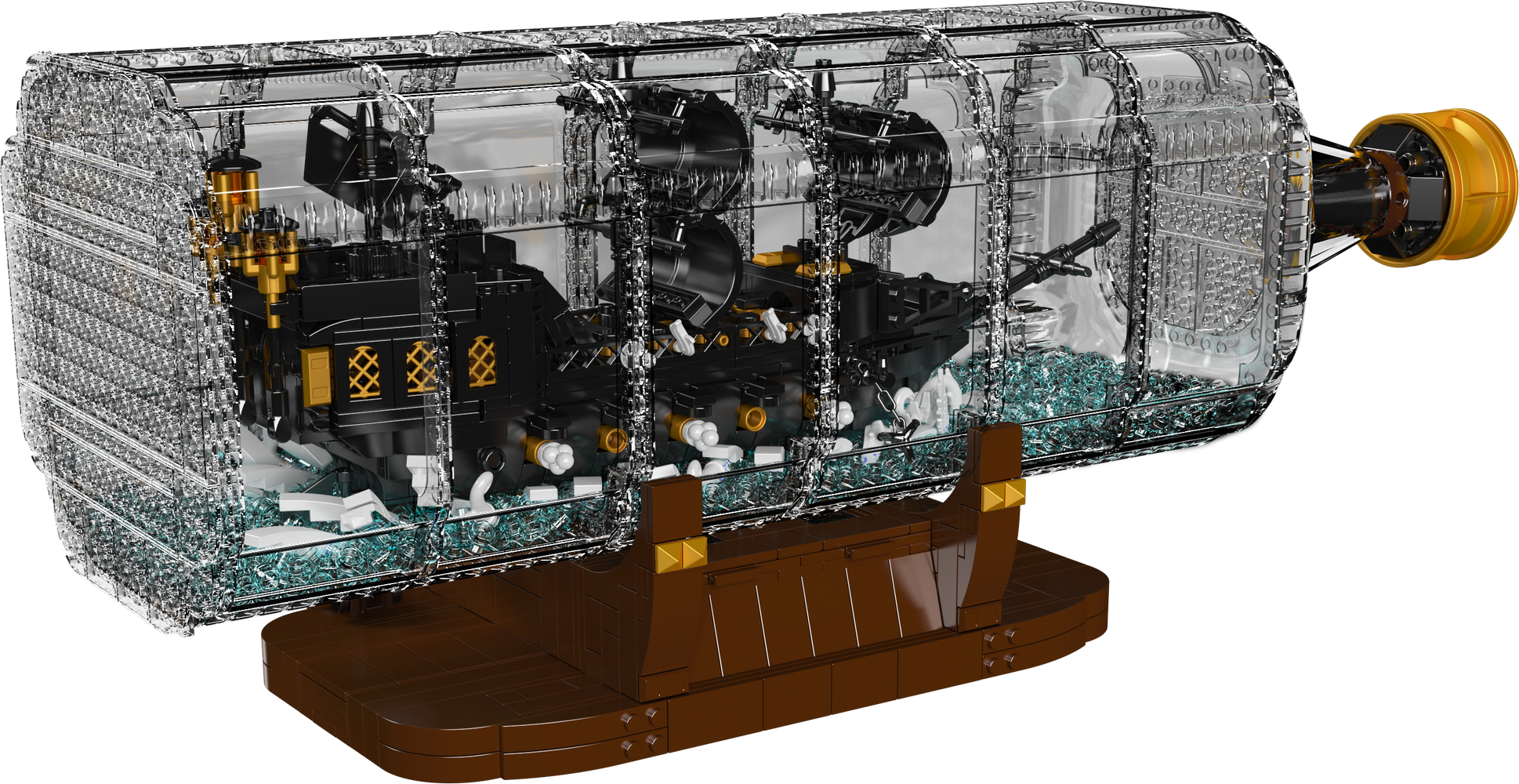 Black Pearl in a Bottle