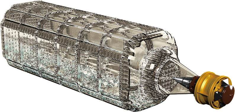 Black Pearl in a Bottle