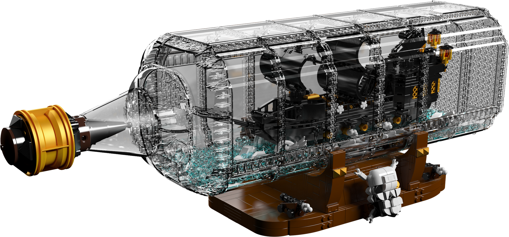 Black Pearl in a Bottle