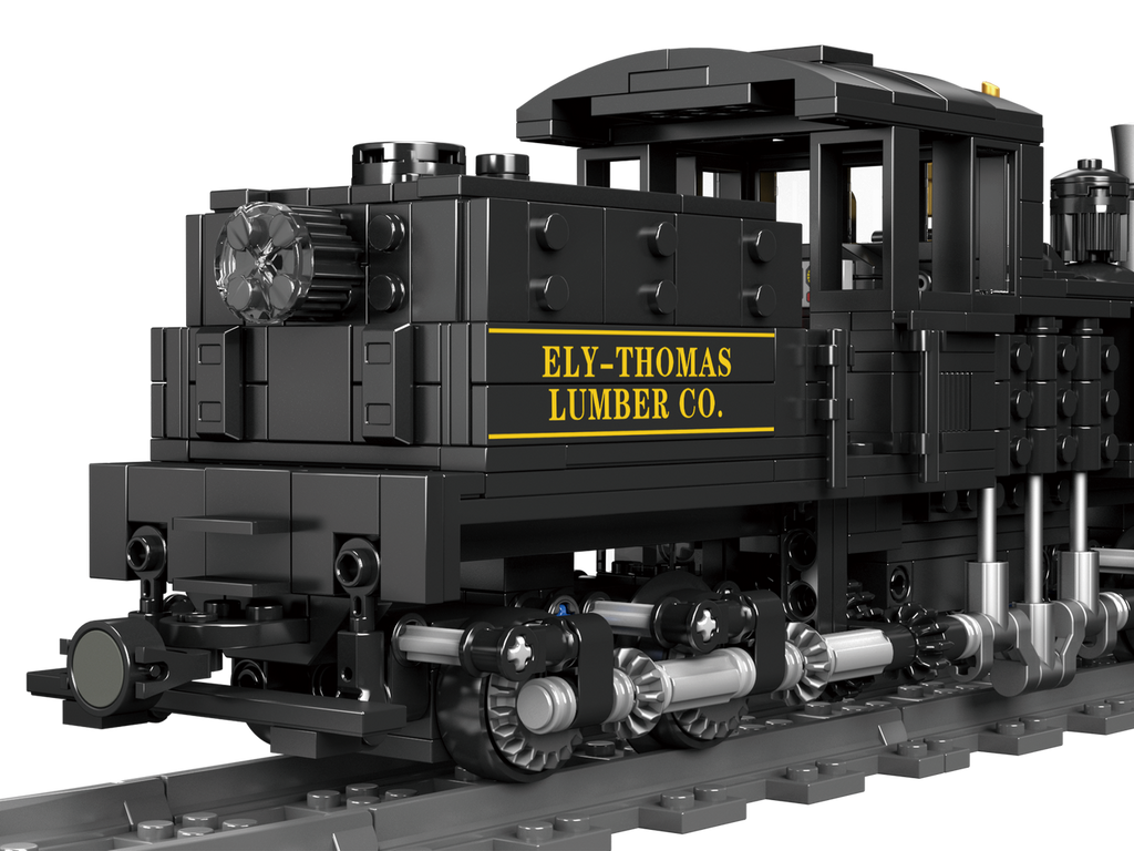 Shay-type Steam Locomotive