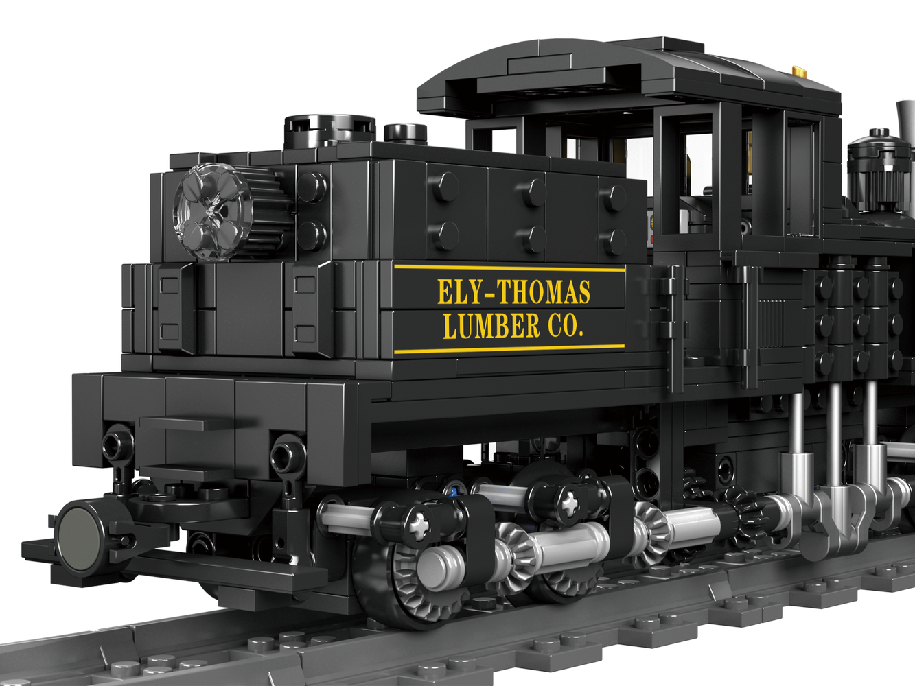 Shay-type Steam Locomotive