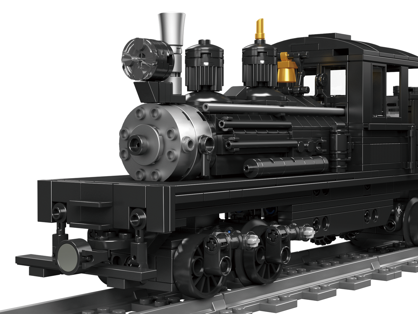 Shay-type Steam Locomotive
