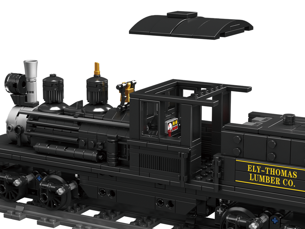 Shay-type Steam Locomotive