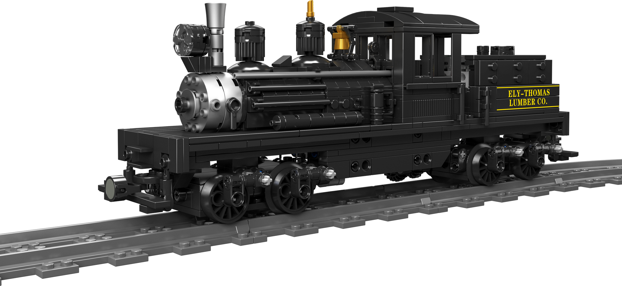 Shay-type Steam Locomotive