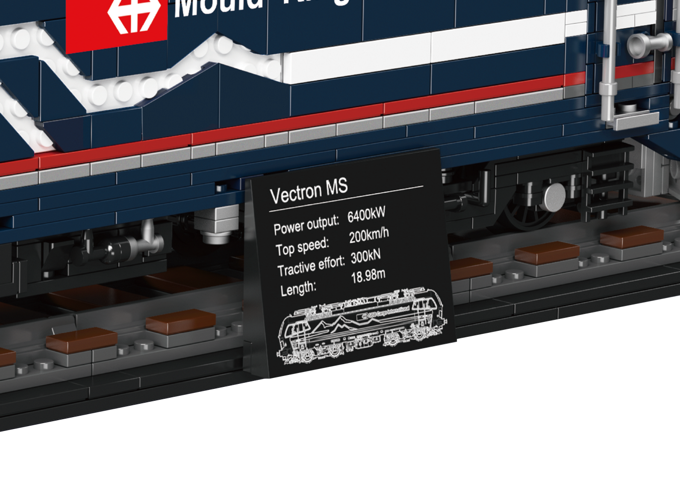 Locomotora Eléctrica Vector Expreso
