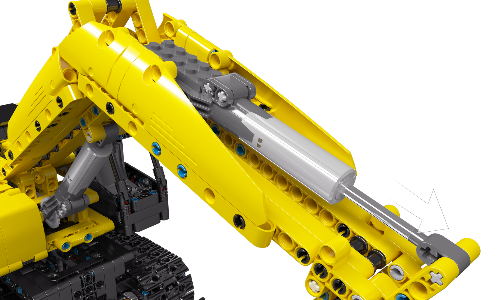 Mechanical Digger Yellow