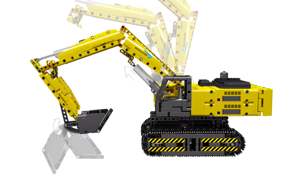Mechanical Digger Yellow