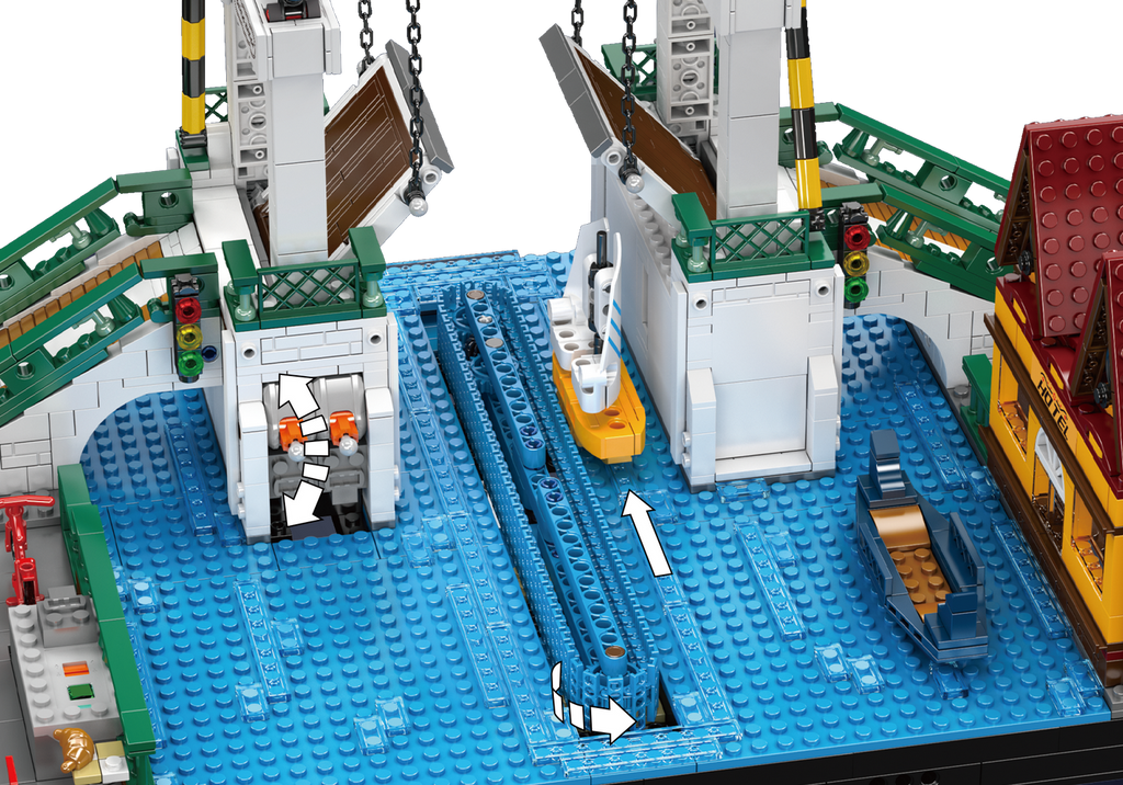 Nordic Town Folding Brigde