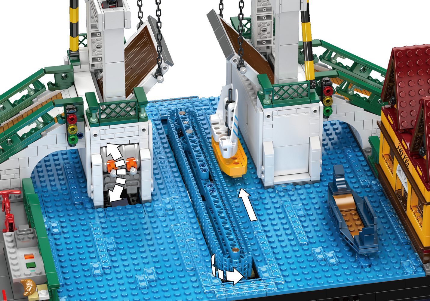 Nordic Town Folding Brigde