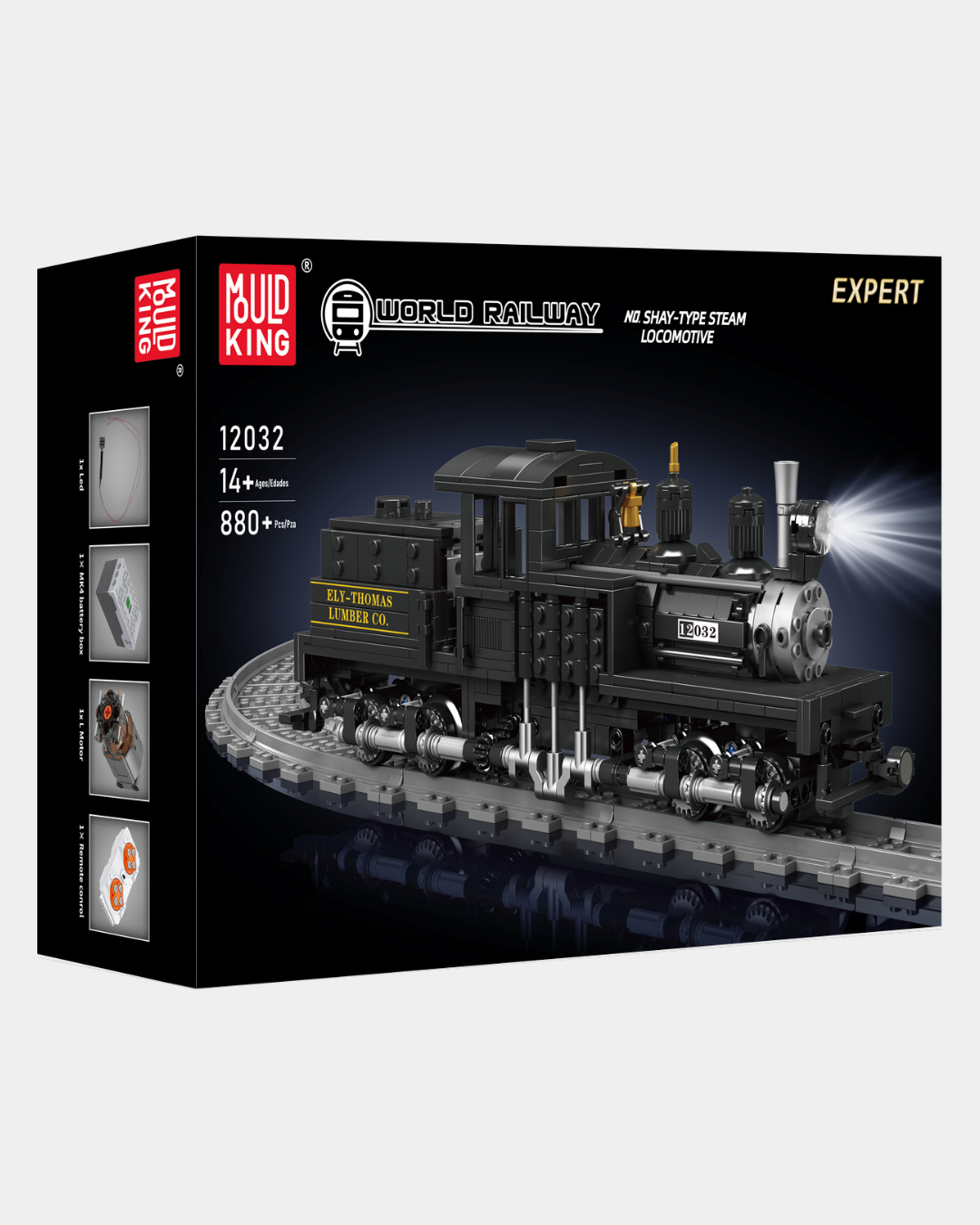 Shay-type Steam Locomotive