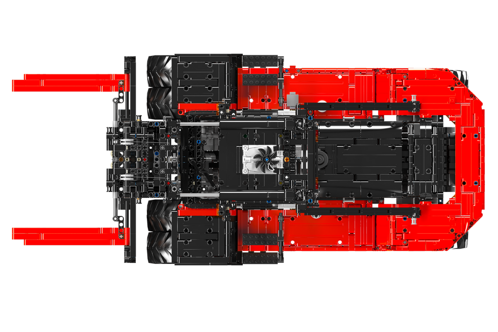 Heavy-duty Forklift Red