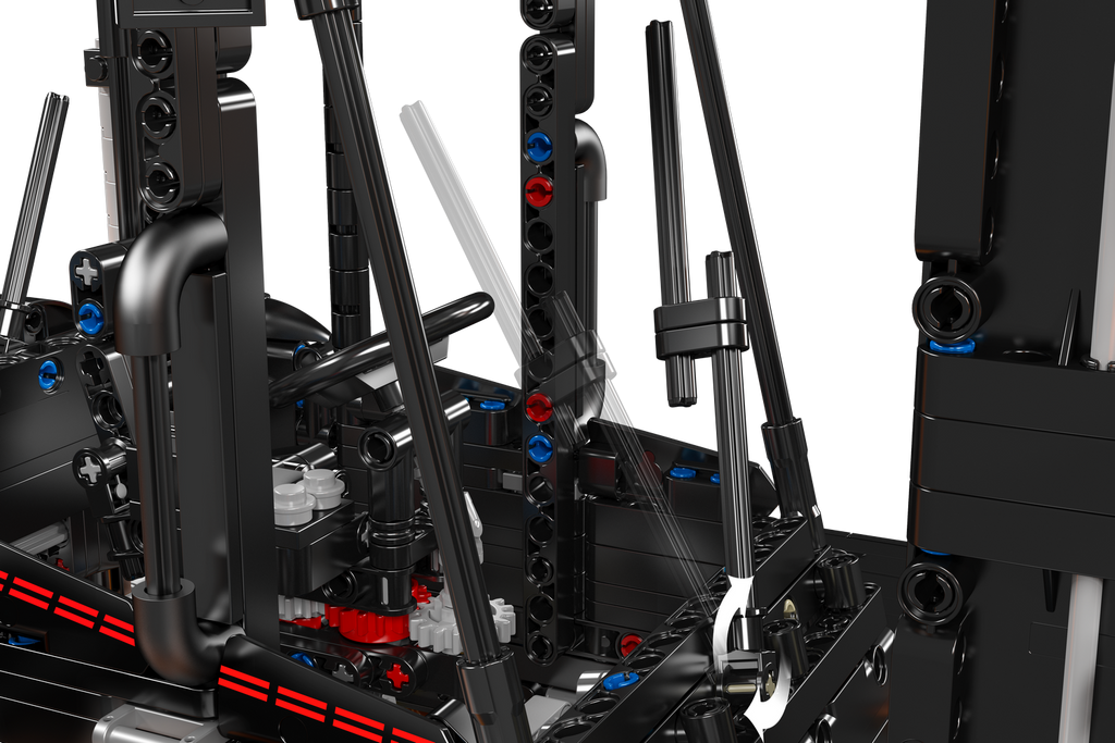 Heavy-duty Forklift Red