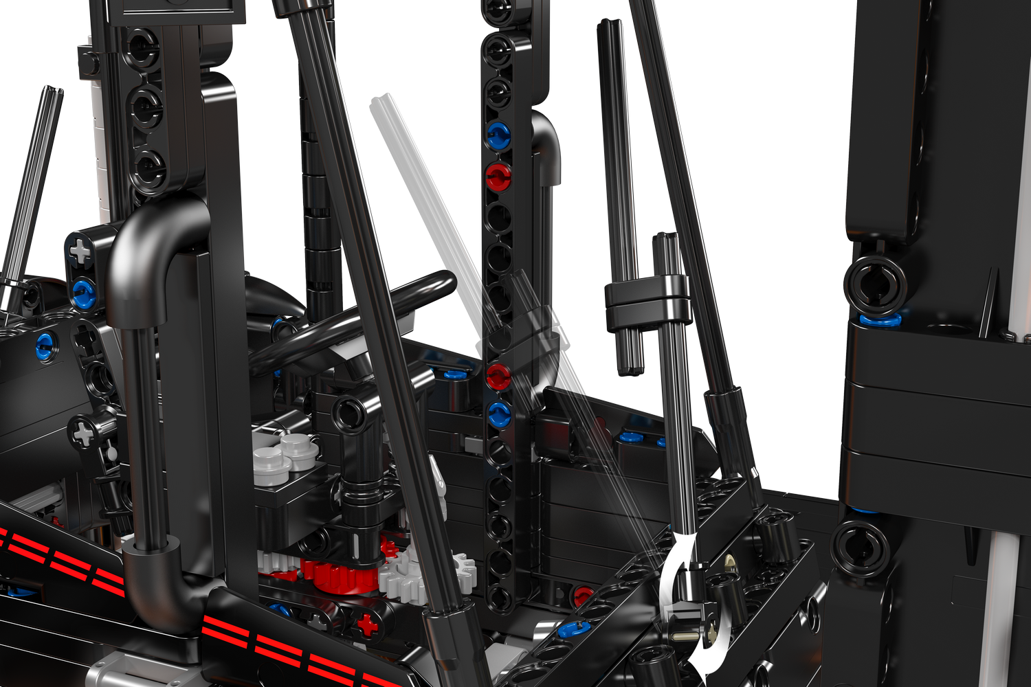 Heavy-duty Forklift Red