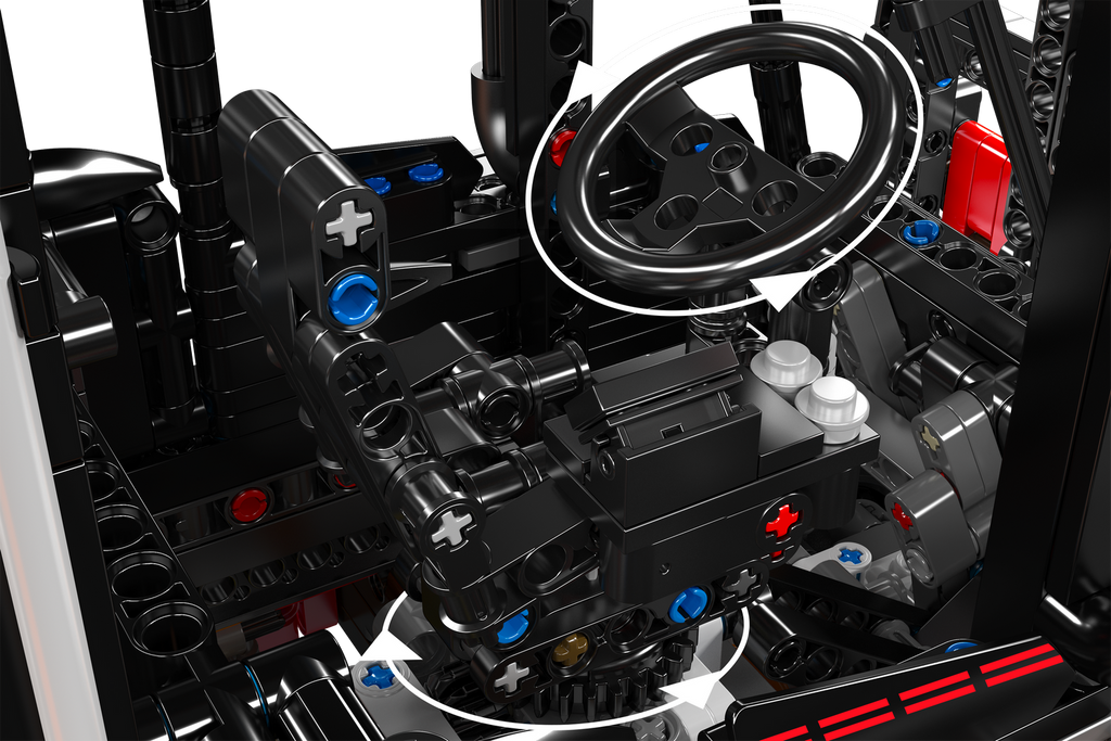 Heavy-duty Forklift Red