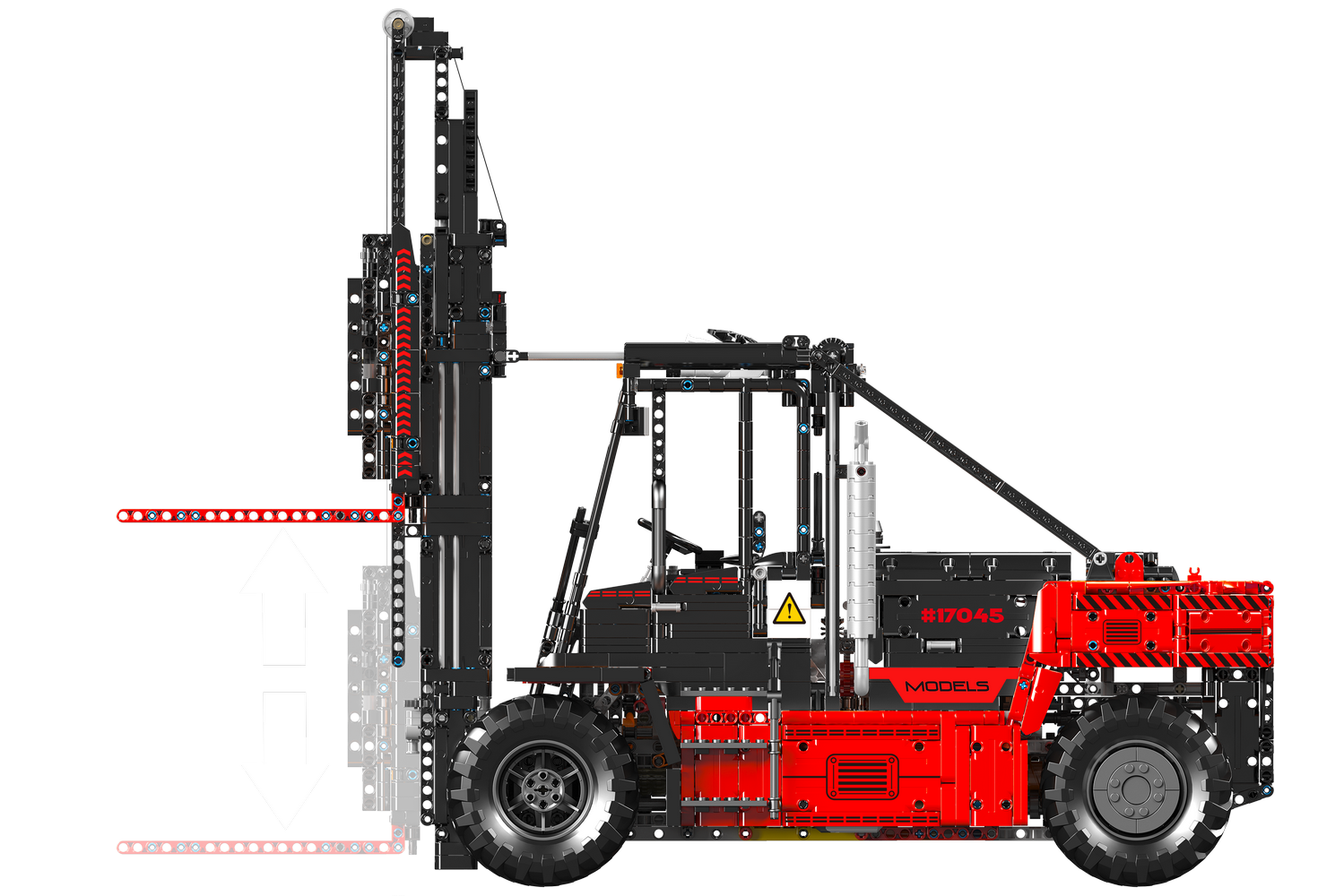 Heavy-duty Forklift Red