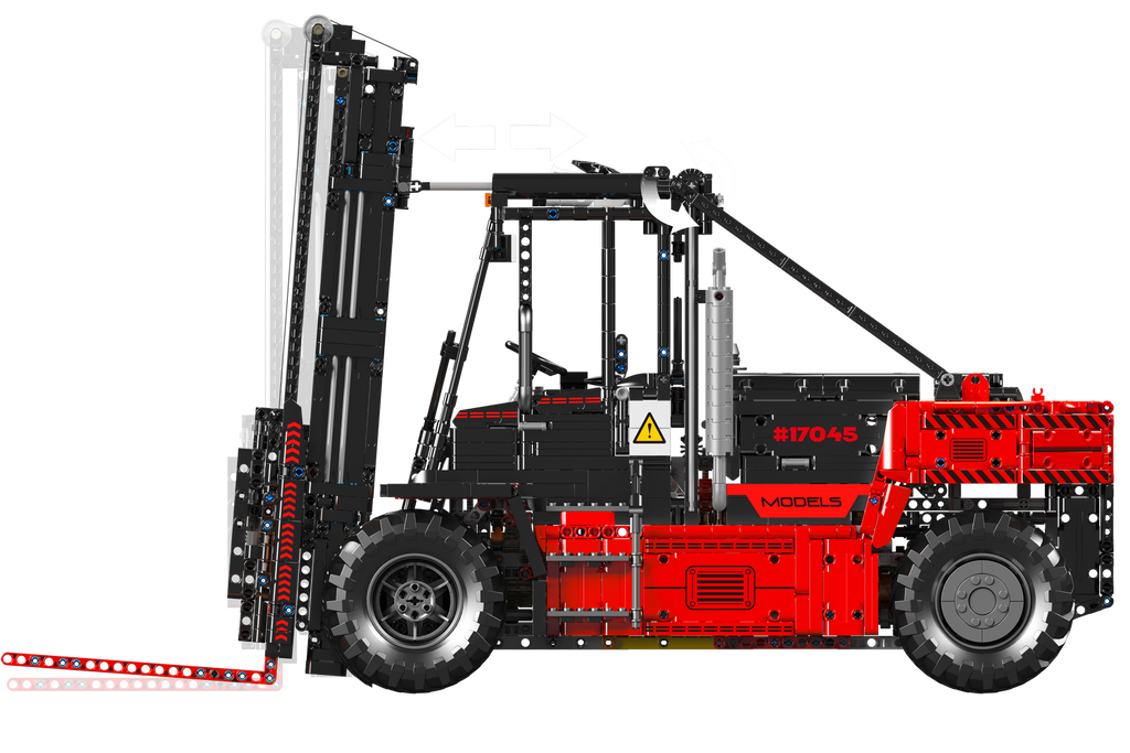 Heavy-duty Forklift Red