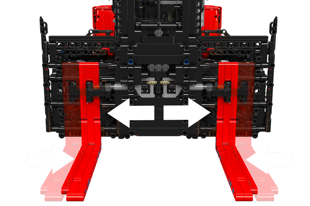 Heavy-duty Forklift Red