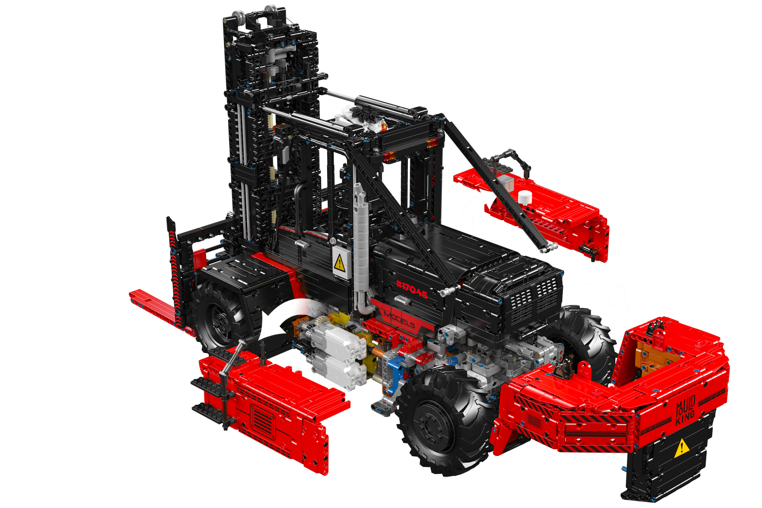Heavy-duty Forklift Red