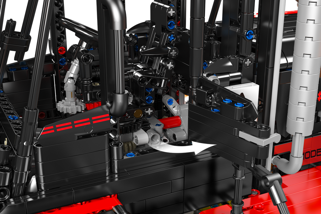 Heavy-duty Forklift Red