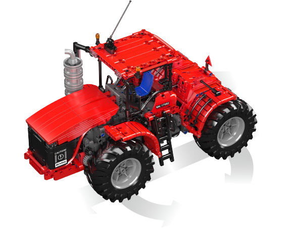 Challenger Tractor Red