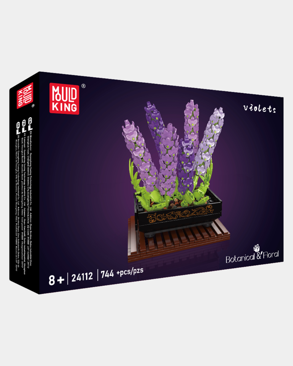 Violetas Flores Armables