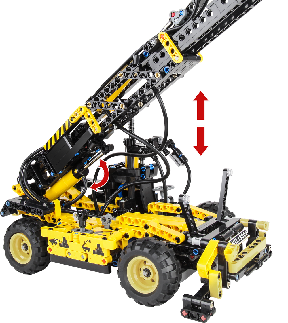 Pneumatic Telescopic Forklift