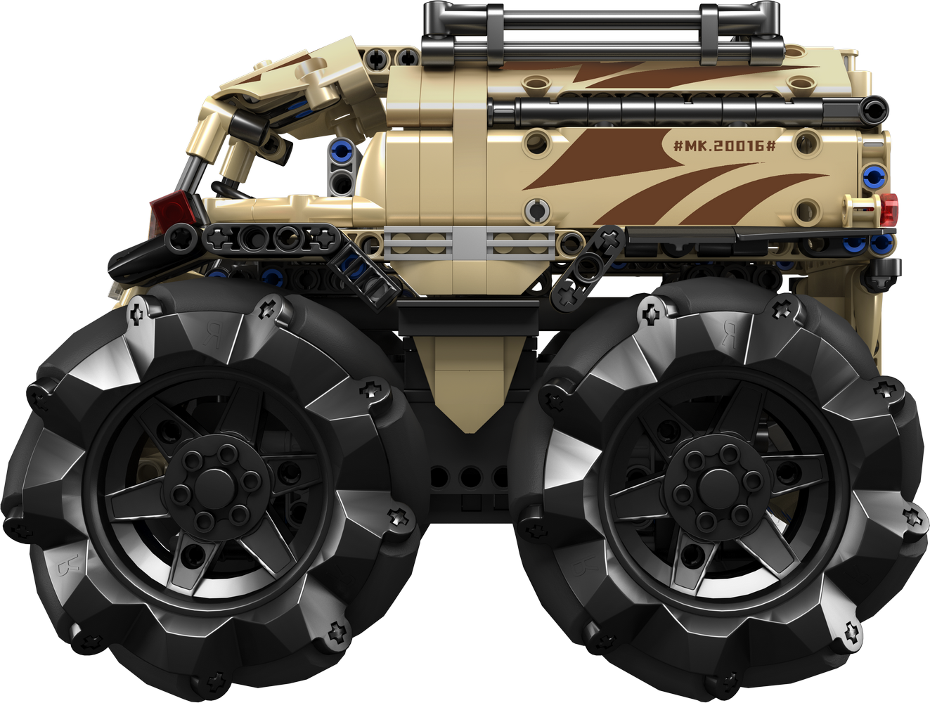 ATV Mecanum-wheel Desert