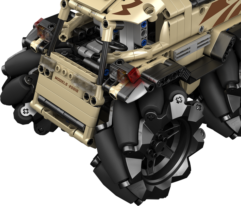 ATV Mecanum-wheel Desert