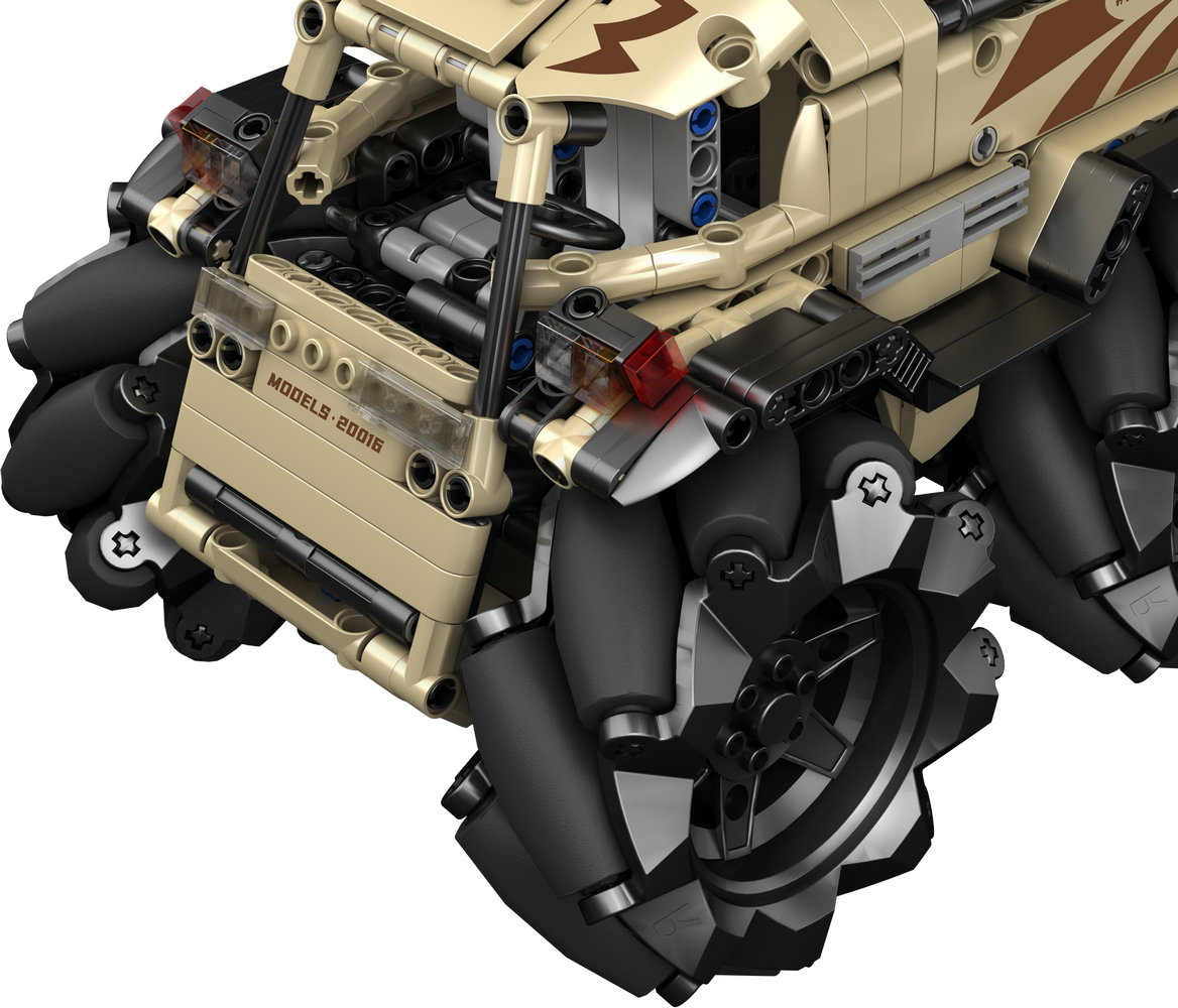 ATV Mecanum-wheel Desert