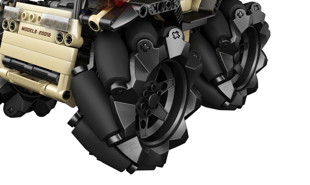 ATV Mecanum-wheel Desert