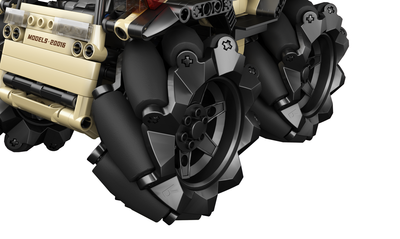 ATV Mecanum-wheel Desert