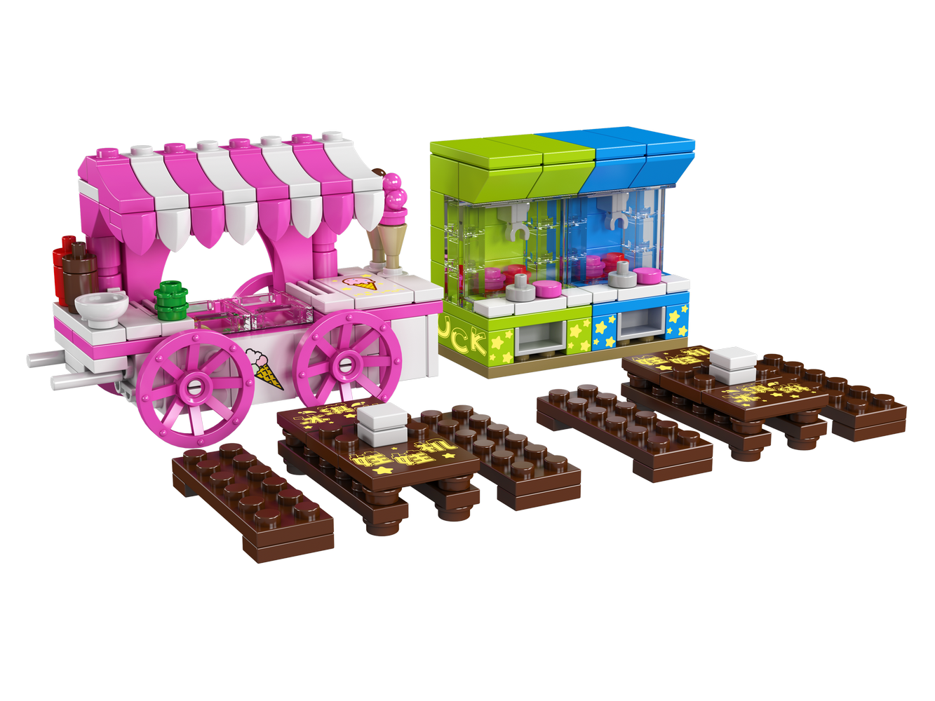 Ice Scream Truck & Claw  Machine