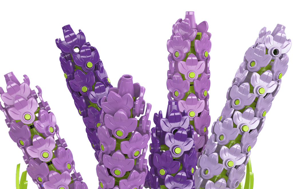 Violetas Flores Armables