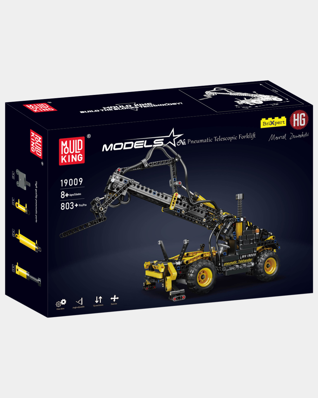 Pneumatic Telescopic Forklift