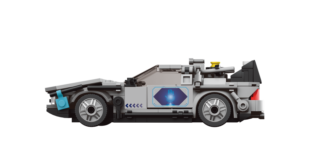 Delorean-12 Car + Showcase