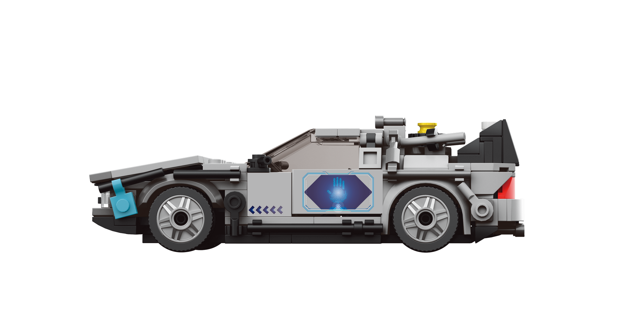 Delorean-12 Car + Showcase