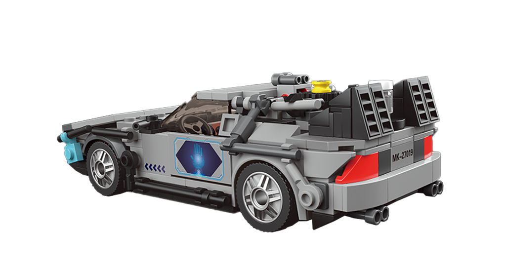 Delorean-12 Car + Showcase