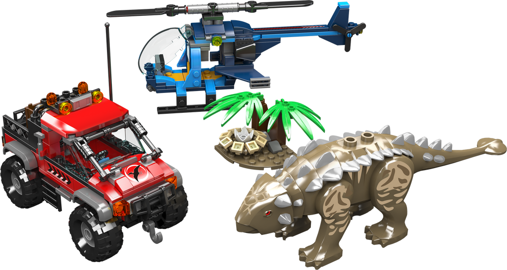 Ankylosaurus & Helicopter Camp