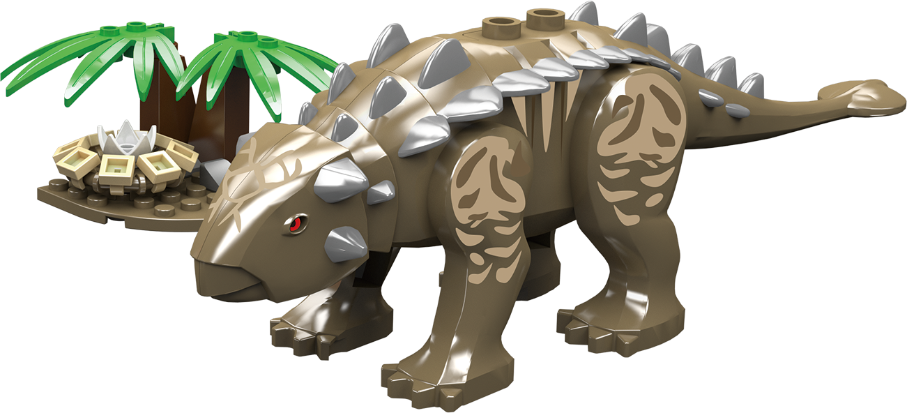 Ankylosaurus & Helicopter Camp