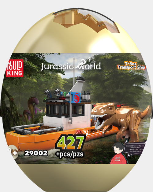 Barco de Transporte de Dinosaurio