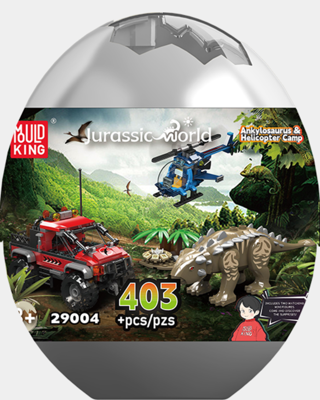 Ankylosaurus & Helicopter Camp