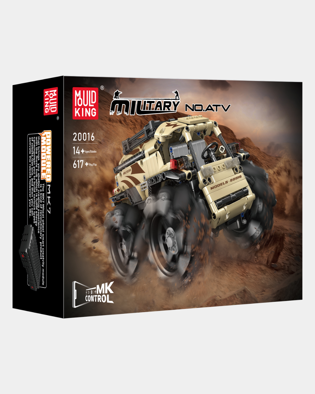 ATV Mecanum-wheel Desert