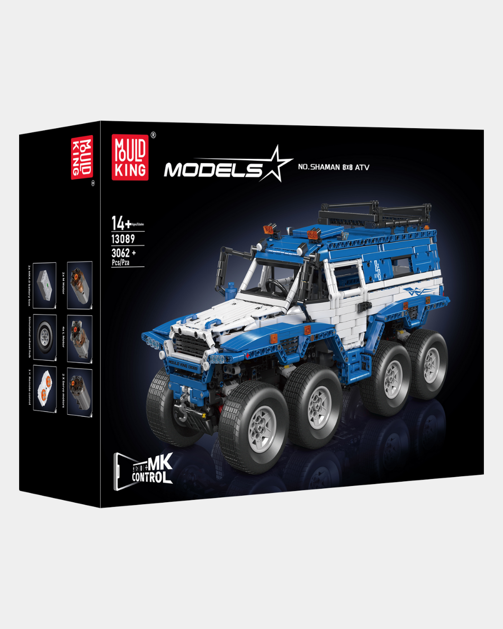 Shaman 8x8 ATV Blue