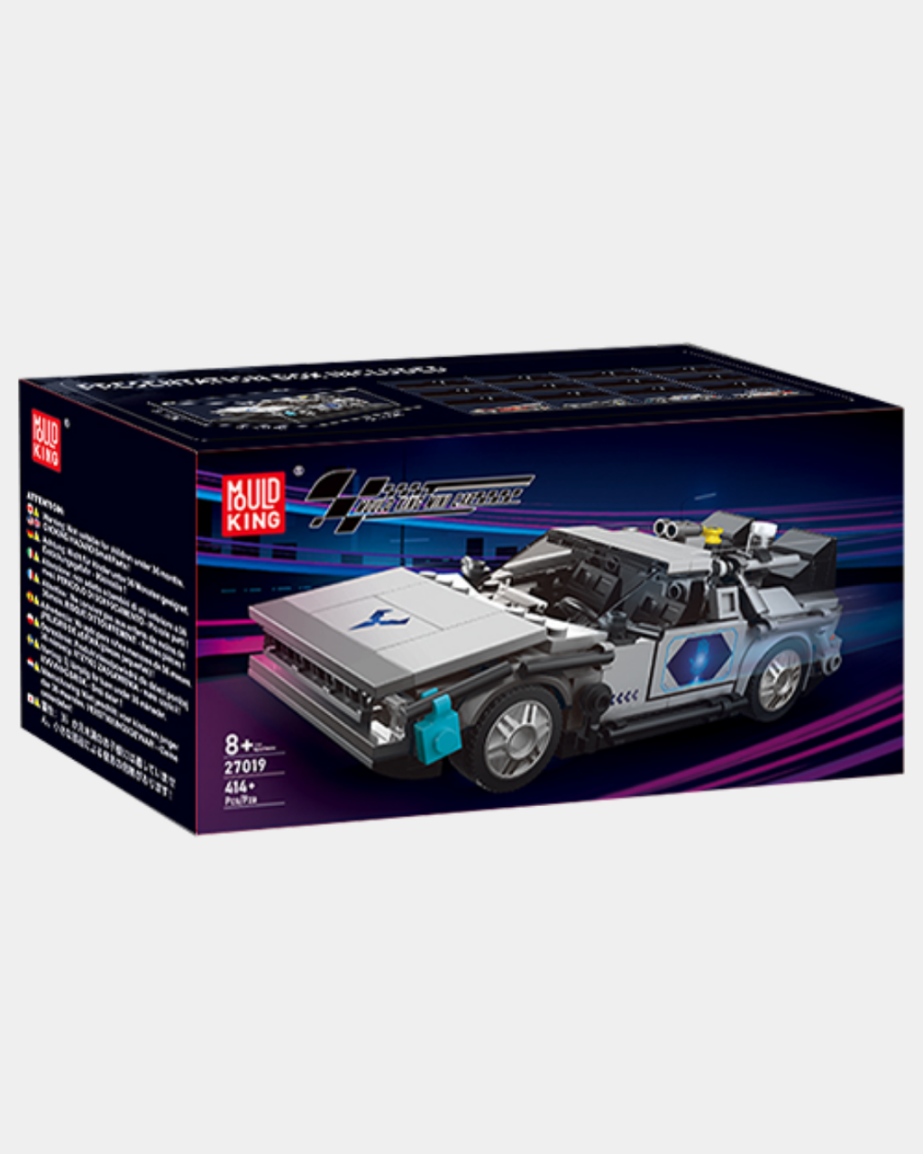 Delorean-12 Car + Showcase