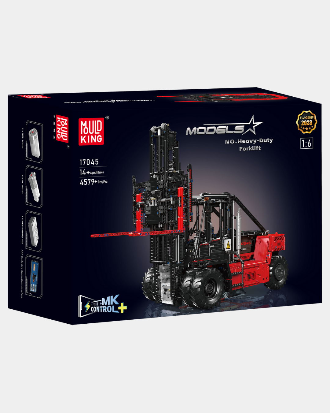Heavy-duty Forklift Red