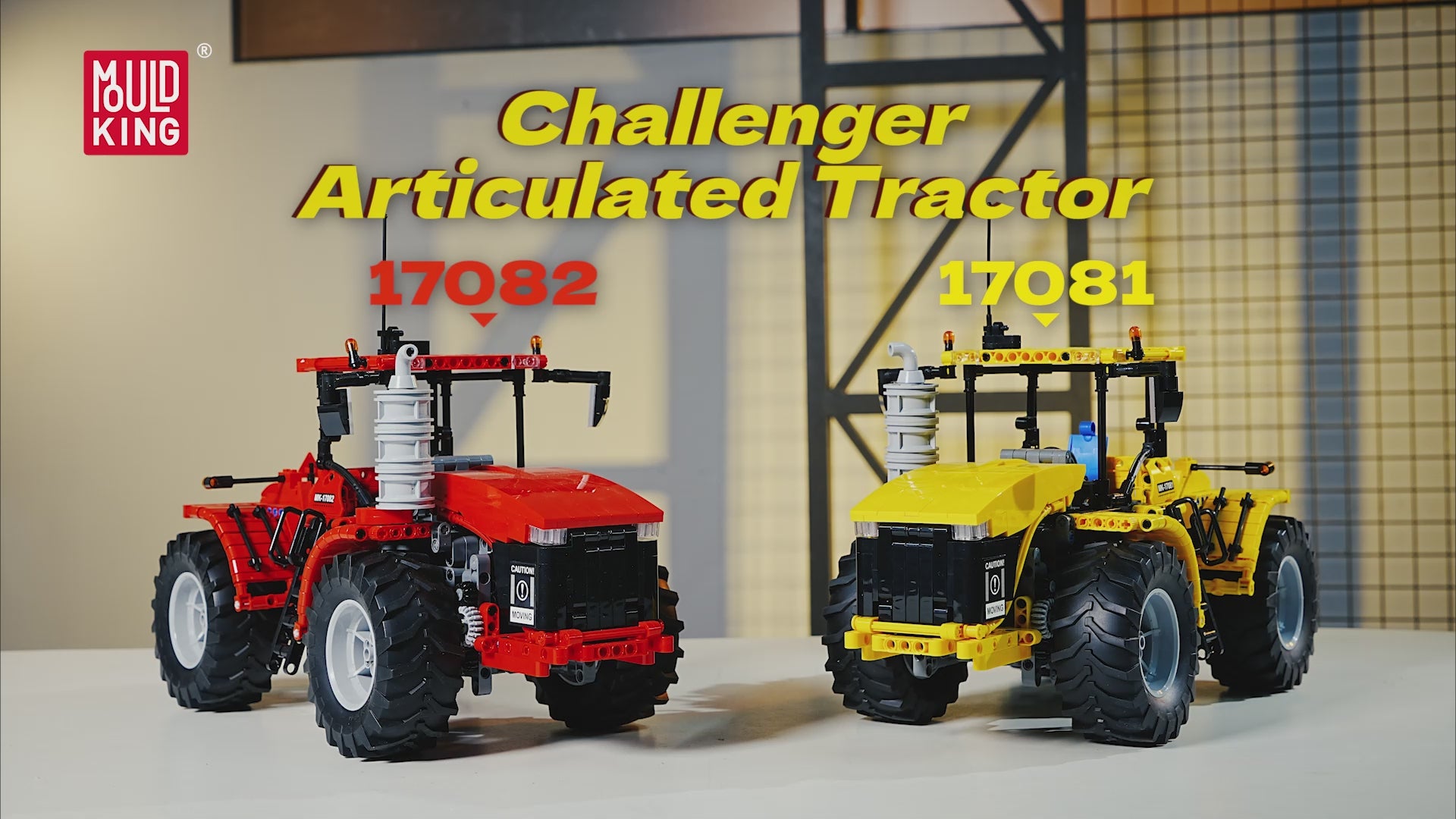 Challenger Tractor Red